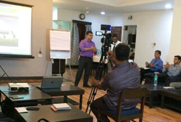 Communication lab session at Balmer Lawrie Annual Strategy Meet, Shillong