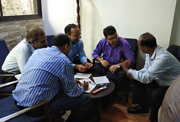 Trust and energy building corporate training at Balmer Lawrie Annual Strategy Meet, Shillong