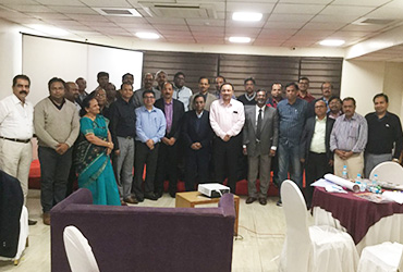 Team building simulation session at Balmer Lawrie Annual Strategy Meet, Shillong