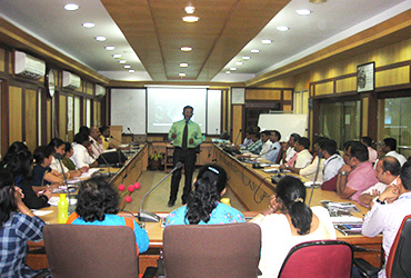 Team synergy simulation and leadership exercise at Bhabha Atomic Research Centre BARC, Mumbai