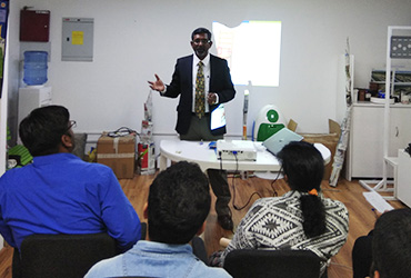 Communication lab session at Blue Stream Environmental Technology LLC, Dubai