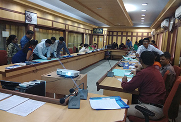 Communication lab session at Department of Atomic Energy, Govt. of India