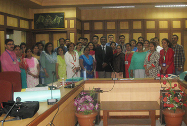 Trust and energy building interactive activity at Department of Atomic Energy, Govt. of India