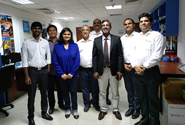Trust and energy building corporate training at Foster Consultants, Dubai