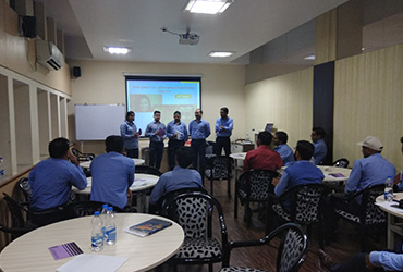 Team synergy simulation and training at Navin Fluorine, Surat