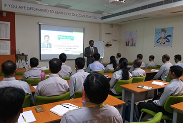 Communication lab session at Wellness Forever, Mumbai - Batch 1